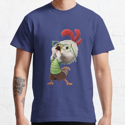 Hot Movie Chicken Little Sticker T-shirt