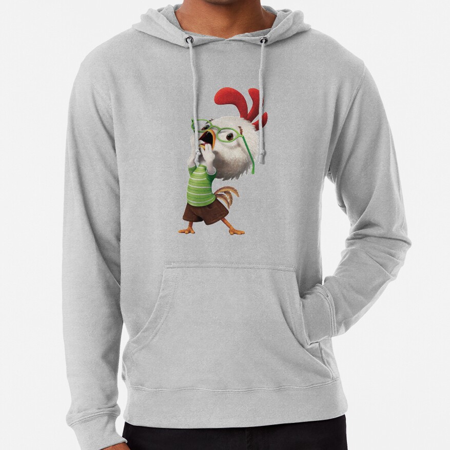 Best Movie Chicken Little Sticker Hoodie - Image 4
