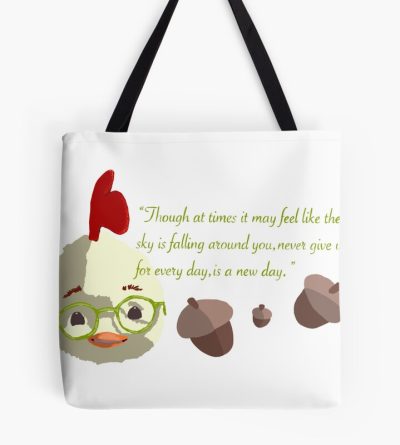 Hot Movie Chicken Little Quote Tote Bag