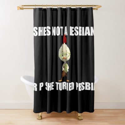 Movie Chicken Little Funny Shower Curtain