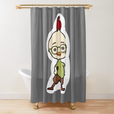 Hot Item Chicken Little Bassic Shower Curtain
