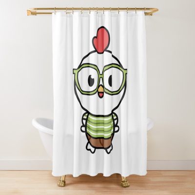 Hot Movie Chicken Little Retro Shower Curtain