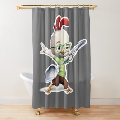 Movie Chicken Little Dancing Shower Curtain