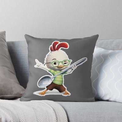Movie Chicken Little Dancing Throw Pillow